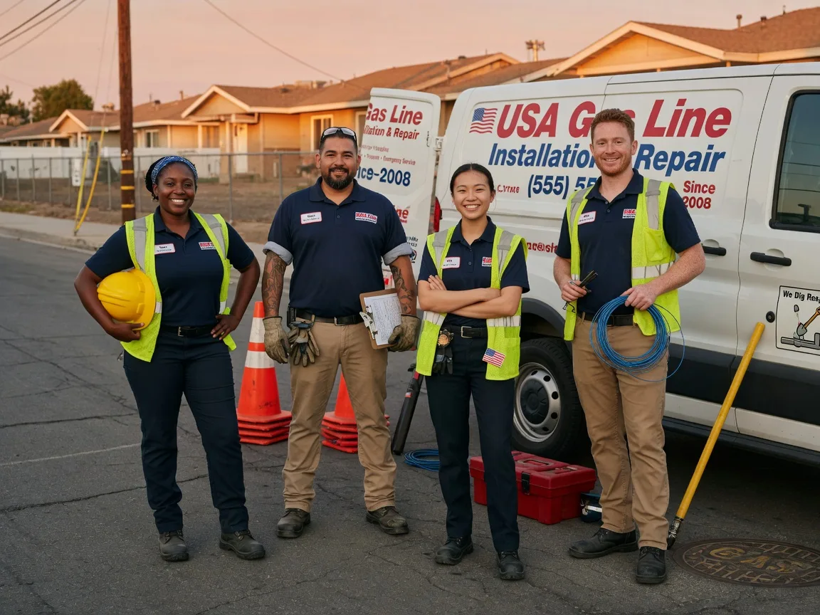 Gas Line Installation company in Stuart, IA